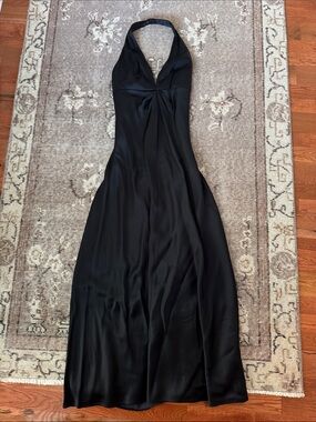 Laundry by Design Black Halter Maxi Dress